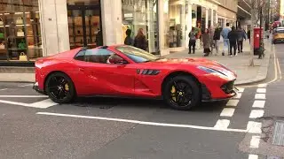 Car Spotting Supercars In London February 2022 | SF90, Senna GTR, 720s, Superfast, 812 GTS, EVO, F8