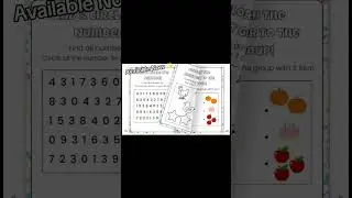 📚 NUMBERS BUSY BOOK FOR KIDS! #busybook #printableforkids #digitalmarketing #digitalproducts