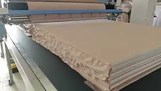Auto. Spreading Machine using for underwear with sponge