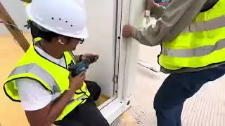 Detachable container house with sandwich panel ceiling