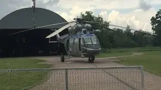 Polish Aviation Museum Helicopter Takeoff