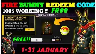 🔴 2026 Red Bunny Bundle Redeem Code Today! 😍 How to Get Red Bunny Bundle in Free Fire Max