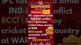 IPL 2025 SUSPENDED What Happened and Why