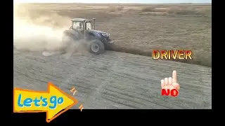Future Farming: Autonomous Tractor Performing Deep Plowing