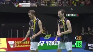 HD Final   Mathias Boe Carsten Mogensen vs Lee Yong Dae Yoo Yeon Seong   Yonex Hong Kong Open 2015 0