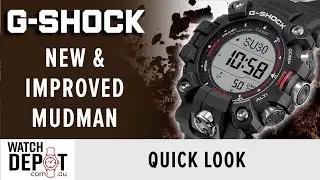 Улучшение линейки MUDMAN | Распаковка и обзор G-Shock GW9500-1 Duplex Mudman