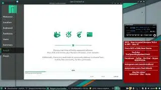 #2019Year - How to install #Manjaro18.0.4 #GNU + #Linux in #UEFI - #May 27