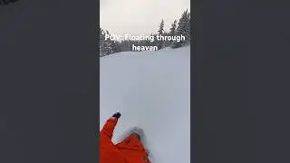 Everyone needs to experience deeeep powder #powder #snowboarding #colorado #summitcounty