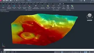 VEGA Learning -  Create DTM surface by Point cloud. Automatic filtering of objects (trees,cars,etc)