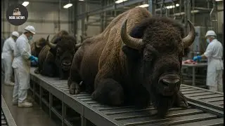How Bison Farming Turns Wild Beasts Into Million-Dollar Meat
