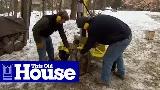 How to Split Logs for Firewood | This Old House