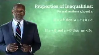 Properties of Inequalities