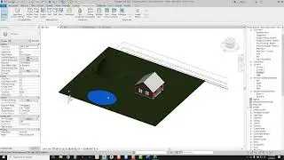 Revit Cabin - Hills, Subregions, and Plants