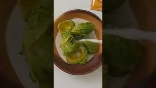 Avocado Snack From Childhood
