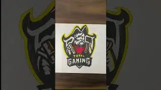 Garena freefire | Total gaming logo drawing  #shorts