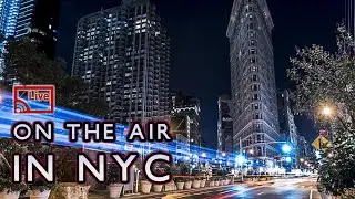 NYC 2022 Weather Report: Heavy Dangerous Rain and Hail Storms (LIVE) 1080HD