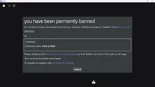 i got permently bannned,joke