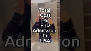 Общая стоимость обучения в аспирантуре в США? #phd #сша #шорты #видеошортов #тренды #полное финан...
