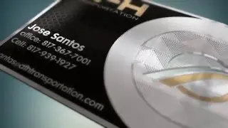 Stylish Silver Plated Transportation Companies Business Cards