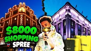 $8,000 London shopping spree in Harrods, Selfridges & Goyard 💸 (MUST WATCH)