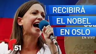 Mar&iacute;a Corina Machado recibir&aacute; el Nobel de la Paz en Oslo