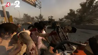 Left 4 Dead 2 Mav's WARZONE Ports Chainsaw (Original Chainsaw Anim) Gameplay