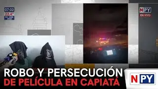 Robo, persecución y detención en San Lorenzo