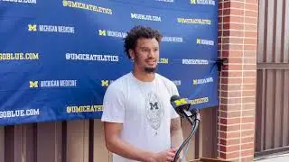 Michigan Football WR Ronnie Bell Talks Being Named Team Captain: 'It Hit Me'