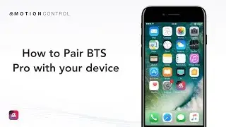 How to Pair your BTS Pro to your Device