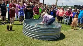 Maizlynn was baptized at age 5 at Canadian Cowboy Church by Pastor Terry Hill.