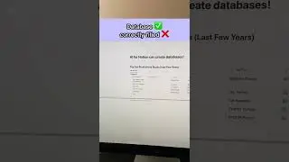 Notion AI creates database?!