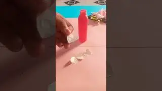 Empty glue bottle reuse idea🤓💖#youtube #shorts #samairaartandcraft