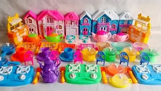 5:57 Minutes Satisfying With Unboxing Hello Kitty Kitchen Set | Cutee Tiny Mini ASMR kitchen set