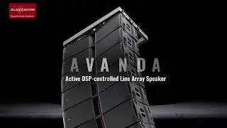 AVANDA SERIES - Dual 12&rdquo; three-way active DSP controlled line array loudspeaker