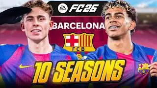 Převzal jsem Barcelonu na 10 sez&oacute;n v FC26! 🥇
