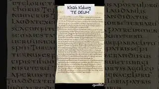 Kisah Te Deum Lagu Kristen Tertua #ceritakatolik #gerejakatolik #katolik #tedeum #gregorianchant
