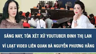 S&aacute;ng nay, t&ograve;a x&eacute;t xử YouTuber Đinh Thị Lan v&igrave; loạt video li&ecirc;n quan b&agrave; Nguyễn Phương Hằng