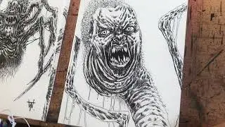 Some The Thing Sketches I&rsquo;m Working On
