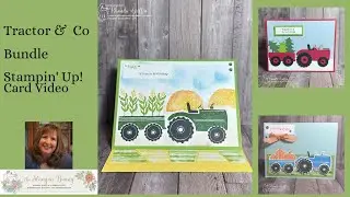 Tractor & Co Bundle Stampin Up! Card Video