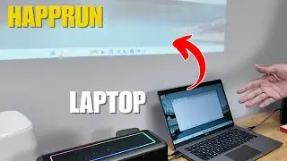 Подключение проектора Happrun к ноутбуку