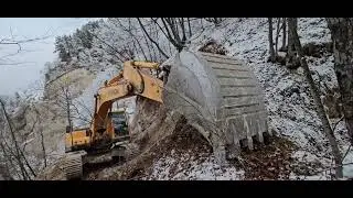 Новая дорога в горах Чечни