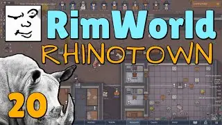 Please stop consuming Alligator | RimWorld, Rhinotown (pt. 20) | Mu Plays