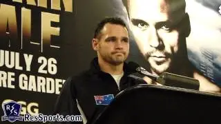 GGG vs. Geale: Daniel Geale Post-Fight Press Conference