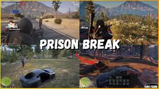 Michael Simone gets Rescued in a Prison Break (Multiple POVs) | NoPixel GTA RP