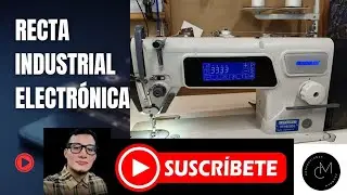 Hablemos de costura/Capitulo #1/recta industrial electrónica Hércules HE9600D4