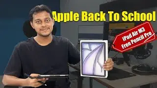 Apple Back to School Offer 2025 🇮🇳 | FREE Apple Pencil Pro (₹12000) with iPad Air M3! 💥🎁 @UnZipTech