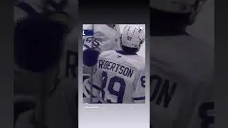 Nick Robertson with a bullet for his 12th of the year ties the game at 1