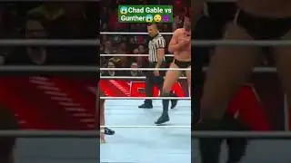 Chad Gable vs Gunther fight #viralvideo #viral #viralreels #shorts #reels