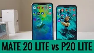 Speed Test Huawei Mate 20 Lite vs Huawei P20 Lite
