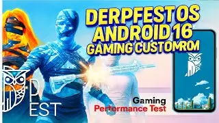 DerpFestOS Android 16 Poco F6's Secret Weapon for Gaming! Get MAX FPS ! DerpFest OS Android 16!